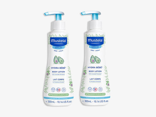  Mustela Hydra Bebe Body Lotion Daily Moisturizing Baby Lotion  with Natural Avocado, Jojoba and Sunflower Oil,10.14 Fl Oz (Pack of 1) :  Everything Else