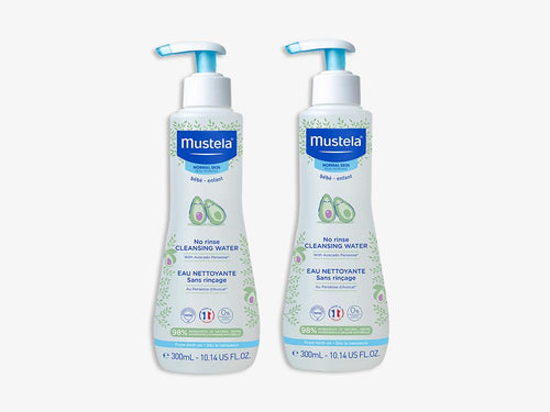 Mustela Hydra Bebe loción corporal hidratante diaria para la piel normal,  con perseosa natural aguacate, Nuevo empaque, 10.14 fl. oz. (2 Pack) :  : Belleza
