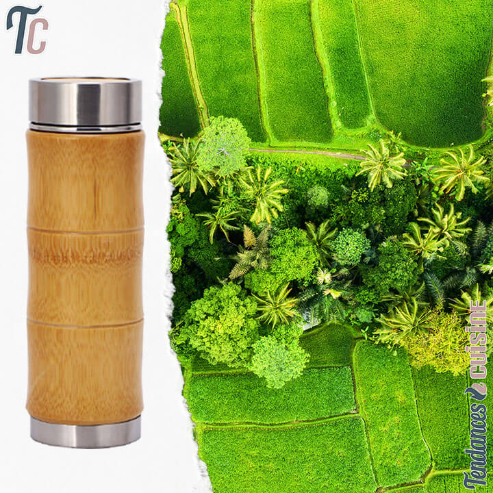 Thermos en Bambou Premium 500 ML presentation