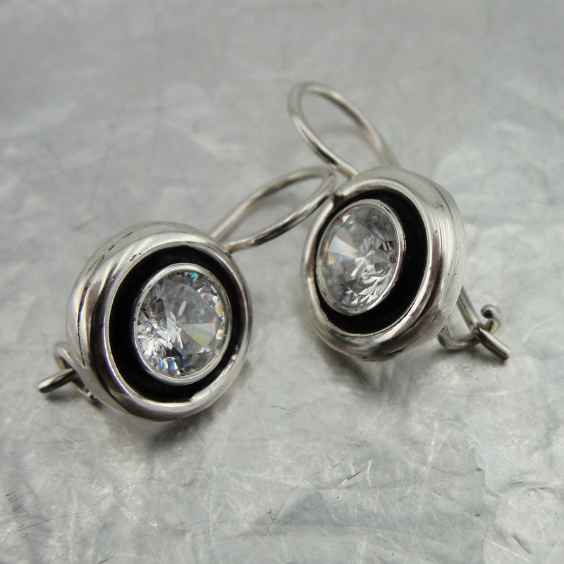 handmade silver earrings