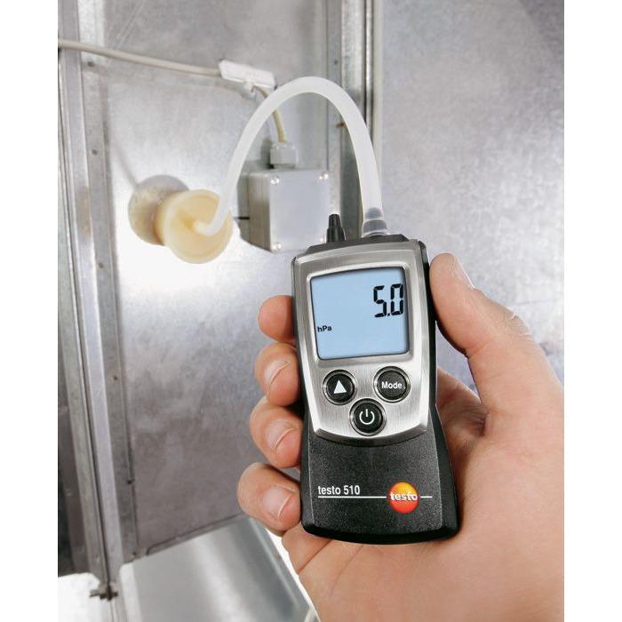 HVAC techs use manometers