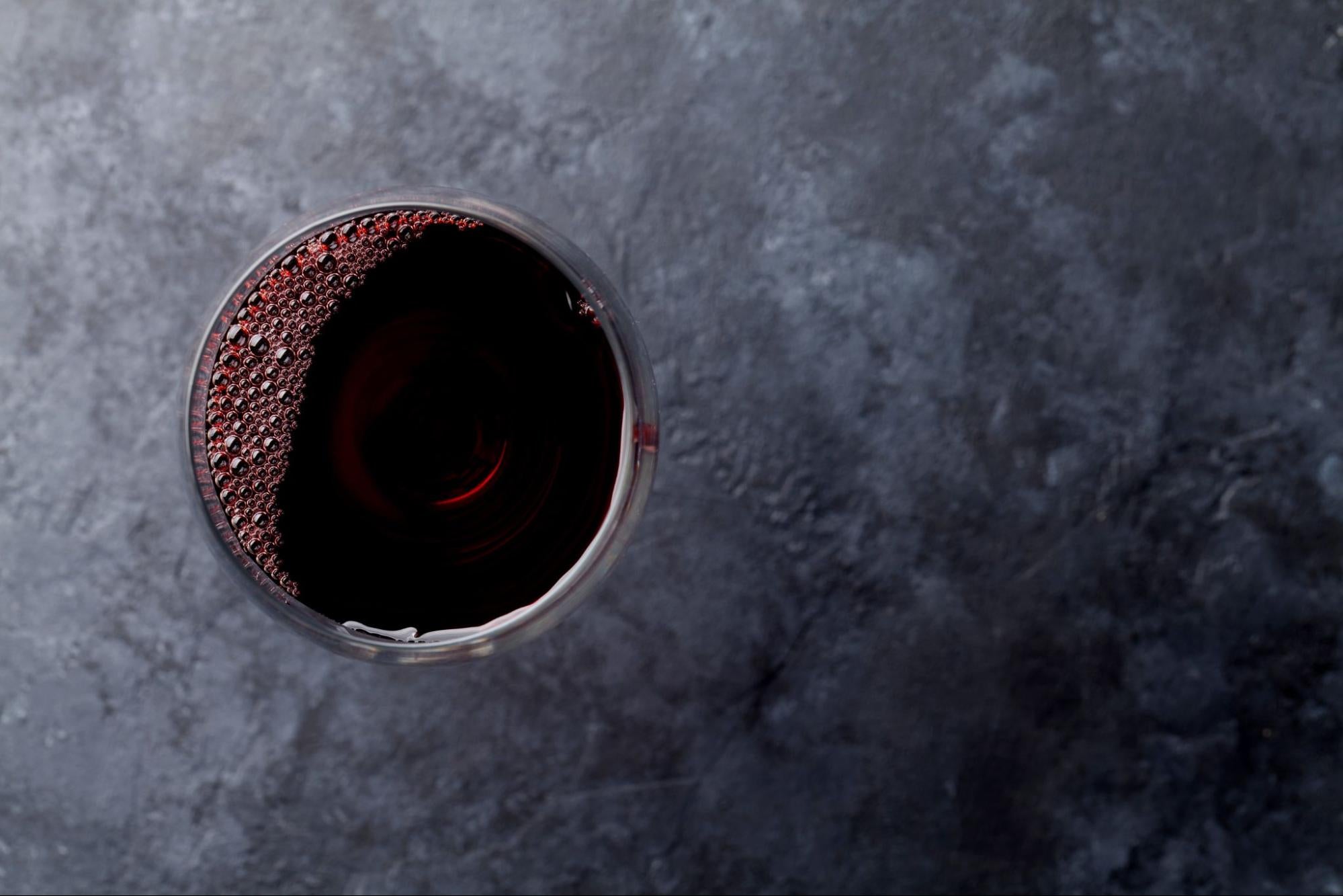 A mouthwatering glass of Syrah