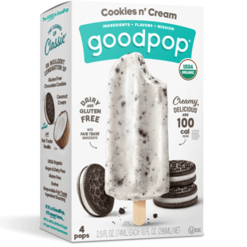 Good Pop Cookies & Cream - 4pack - East Side Grocery