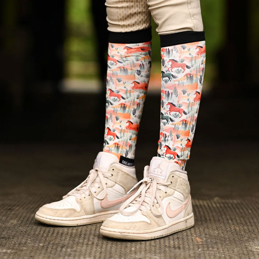Dreamers & Schemers Fall Desert Hooves Boot Socks Pair & A Spare