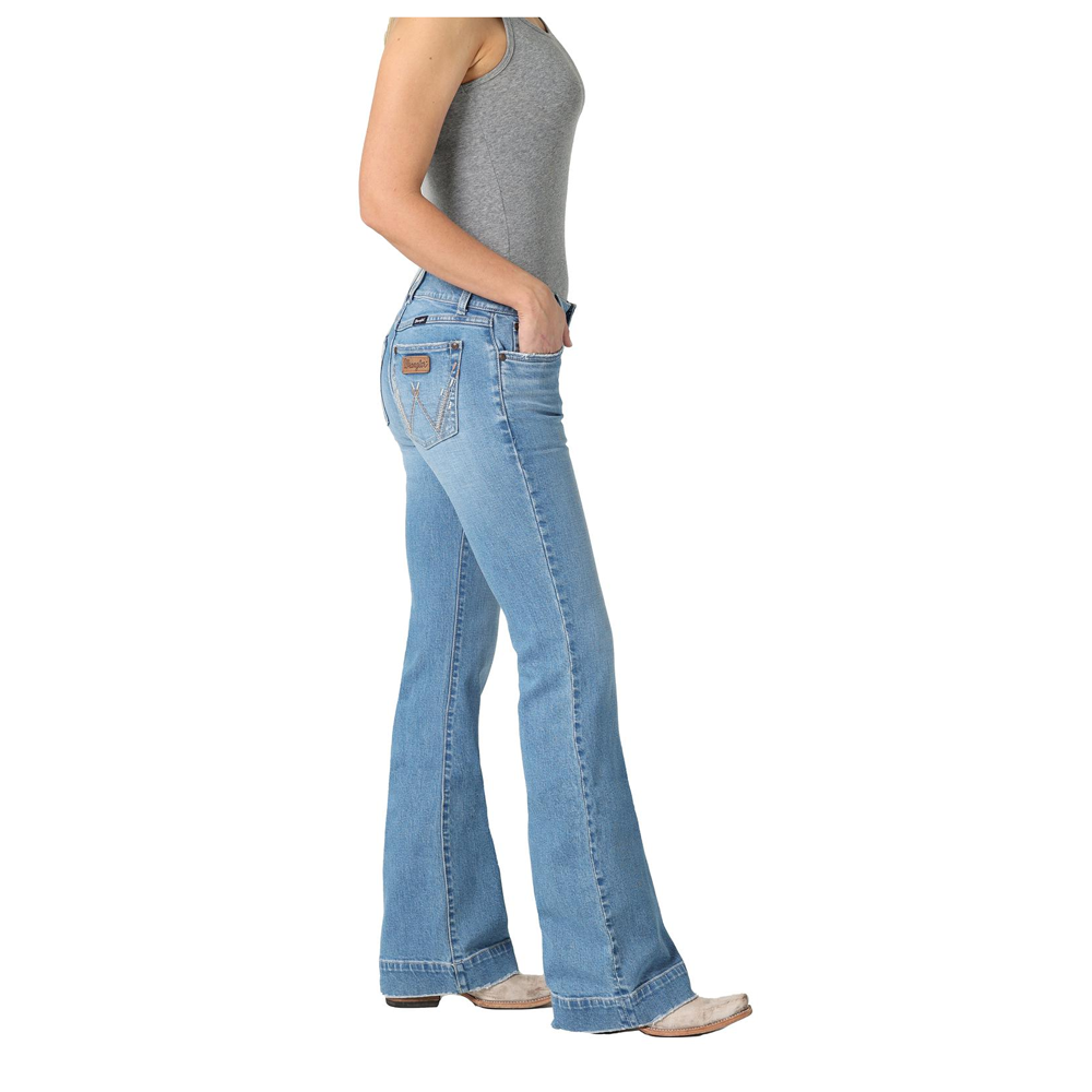 112328358 Wrangler Retro Mae Trouser Jean Mid Rise - Hallie | The Wire Horse