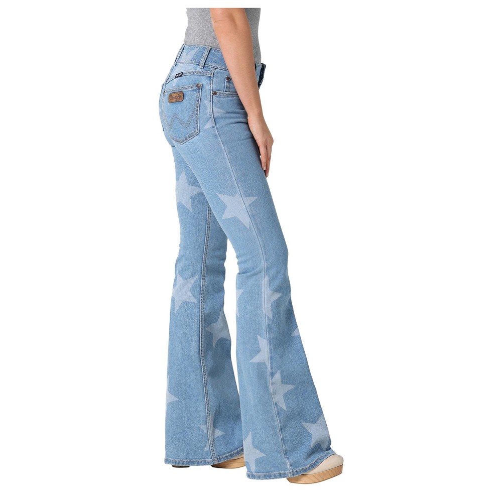 112328735 Wrangler Retro Mae Flare Jean Mid Rise - Alice | The Wire Horse