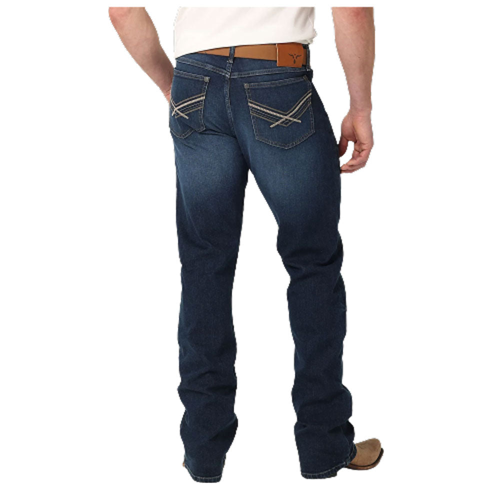 2315145 Wrangler Men's 20X No. 42 Vintage Boot Cut Jean - Lagoon | The Wire  Horse