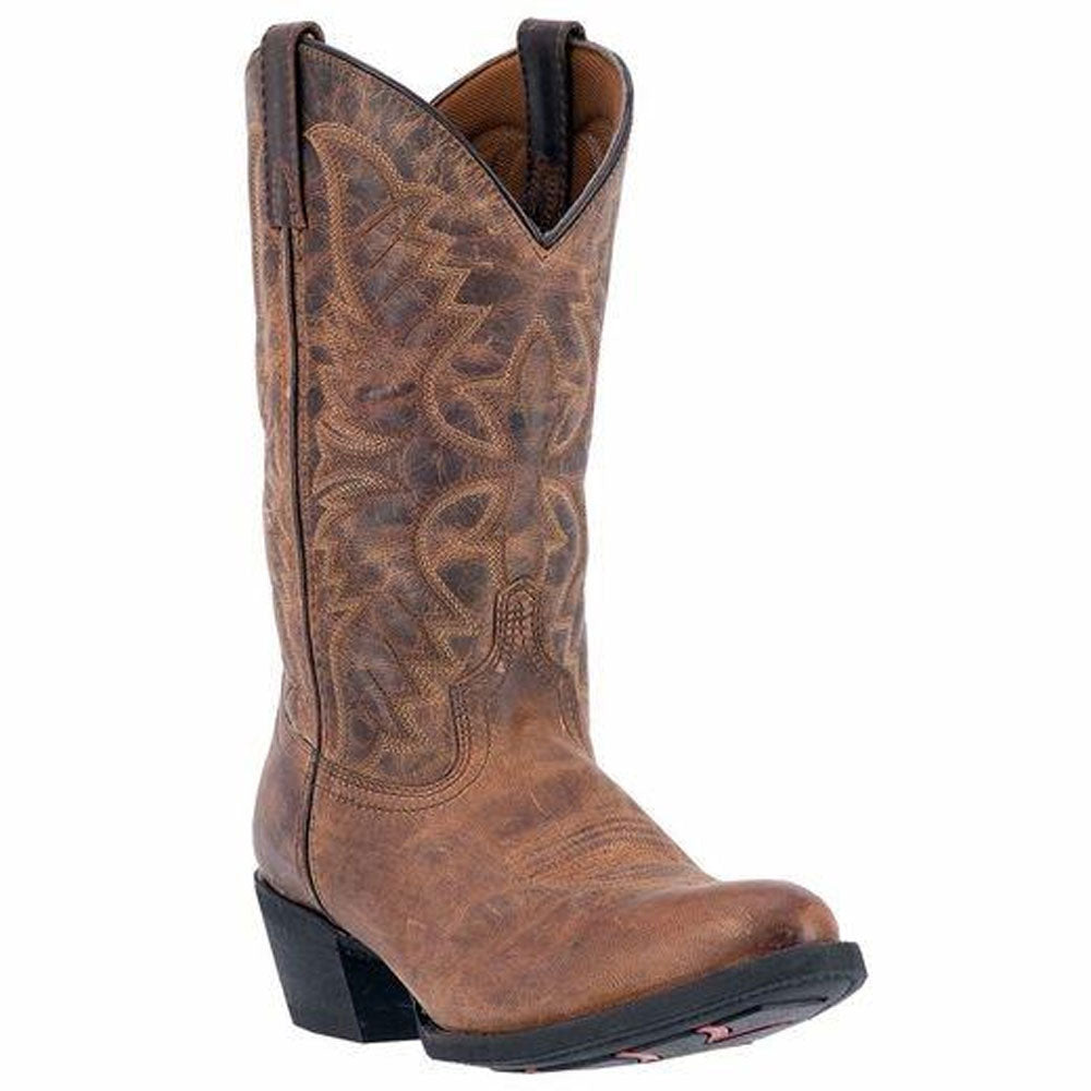 68452 Laredo Men's Birchwood Western Cowboy Boot - Tan Distressed