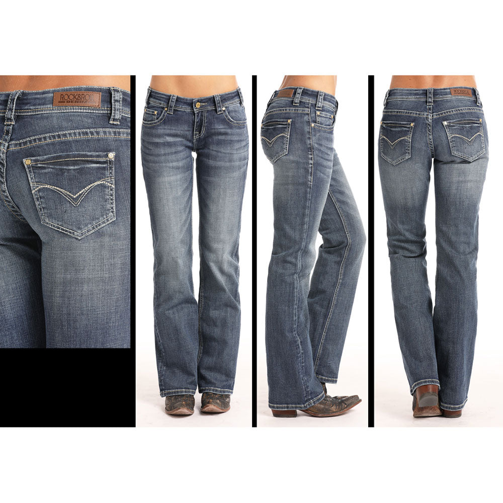 rock & roll riding jeans