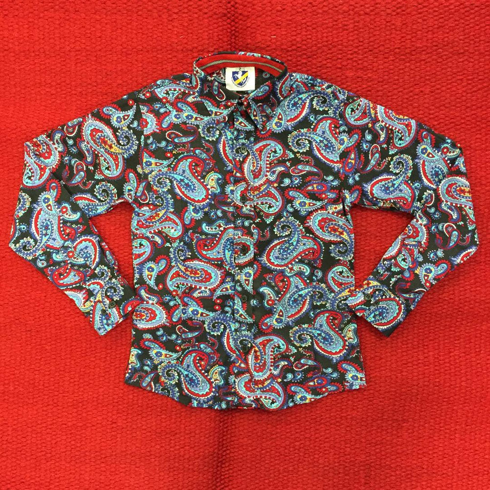 paisley print western shirts