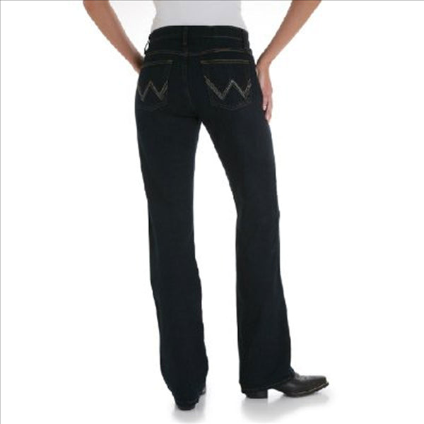WRQ20DD Wrangler Ladies Q-Baby Jeans Dark Dynasty The Wire Horse