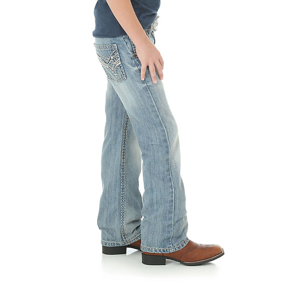 Wrangler Rock 47 Boys' Boot Cut Jeans | Kids' Western Jeans | The Wire Horse