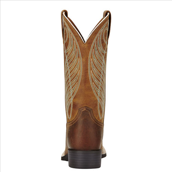 ariat women's round up square toe western boots