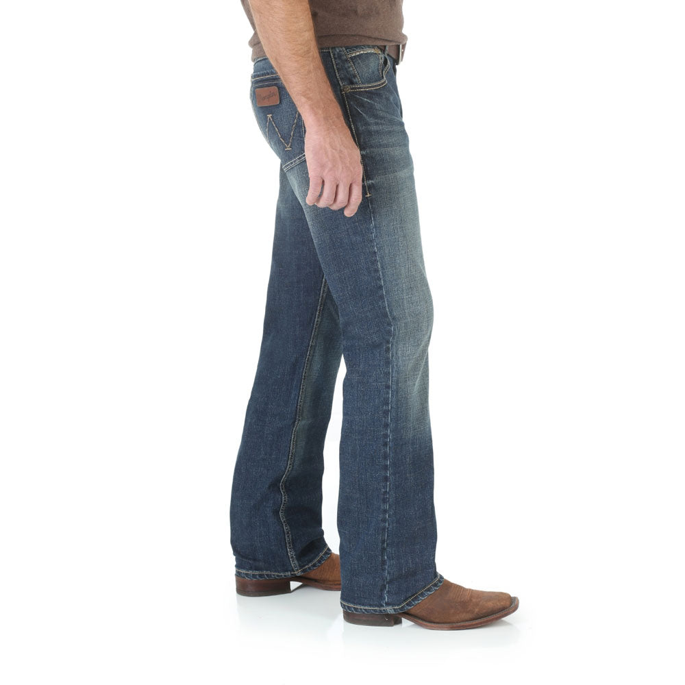 WLT77LY Wrangler Men's Retro Slim Fit Boot Cut Jean - Layton | The Wire  Horse