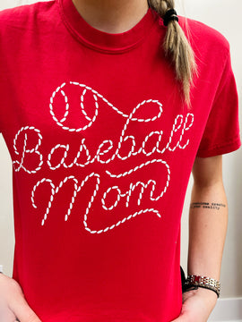 Baseball Mom Graphic Tee