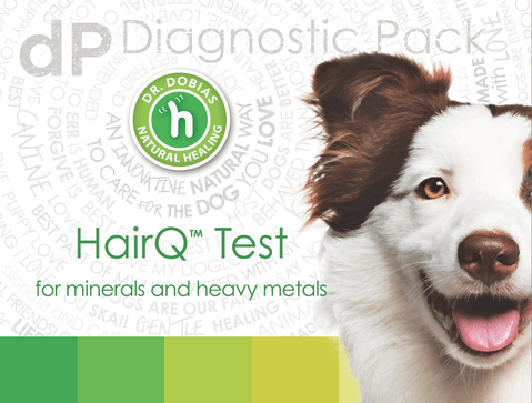 Hair Test for dogs to detect heavy metals, toxins and mineral levels. 