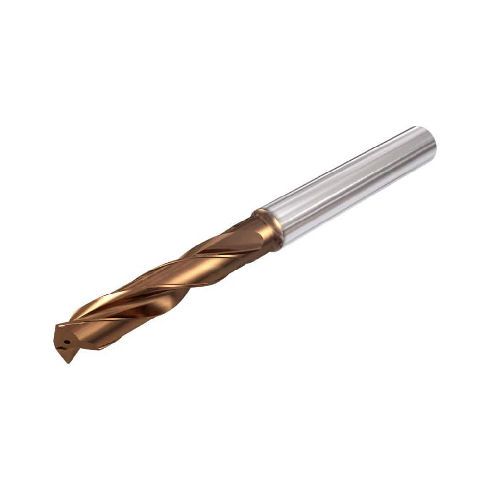 14 135deg Spiral Flute Solid Carbide Screw Machine Drill Bit Bright F 電動工具