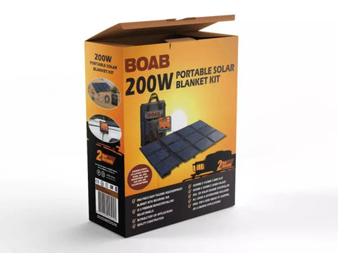 BOAB 200w Portable Solar Panel