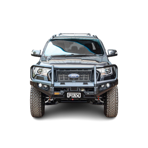 Front View Of The Piak Elite Post Bar For Ford Ranger PX2 & PX3