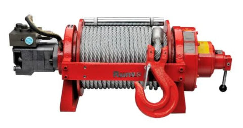 RUNVA Hydraulic 4x4 Winch With Steel Cable