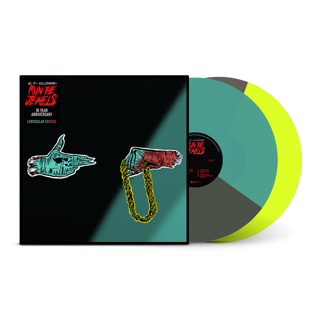 RTJ x HEDLEY & BENNETT BISTRO APRON (BLUE/GOLD) - Run The Jewels