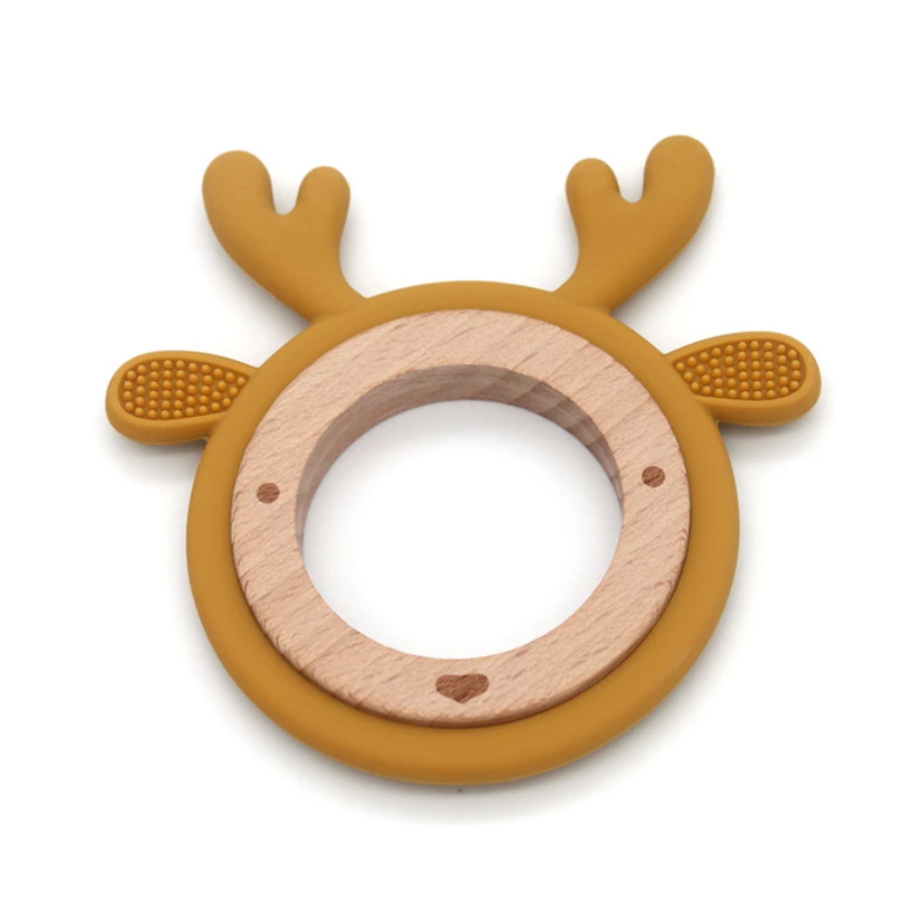 Moosey Teether | Mustard