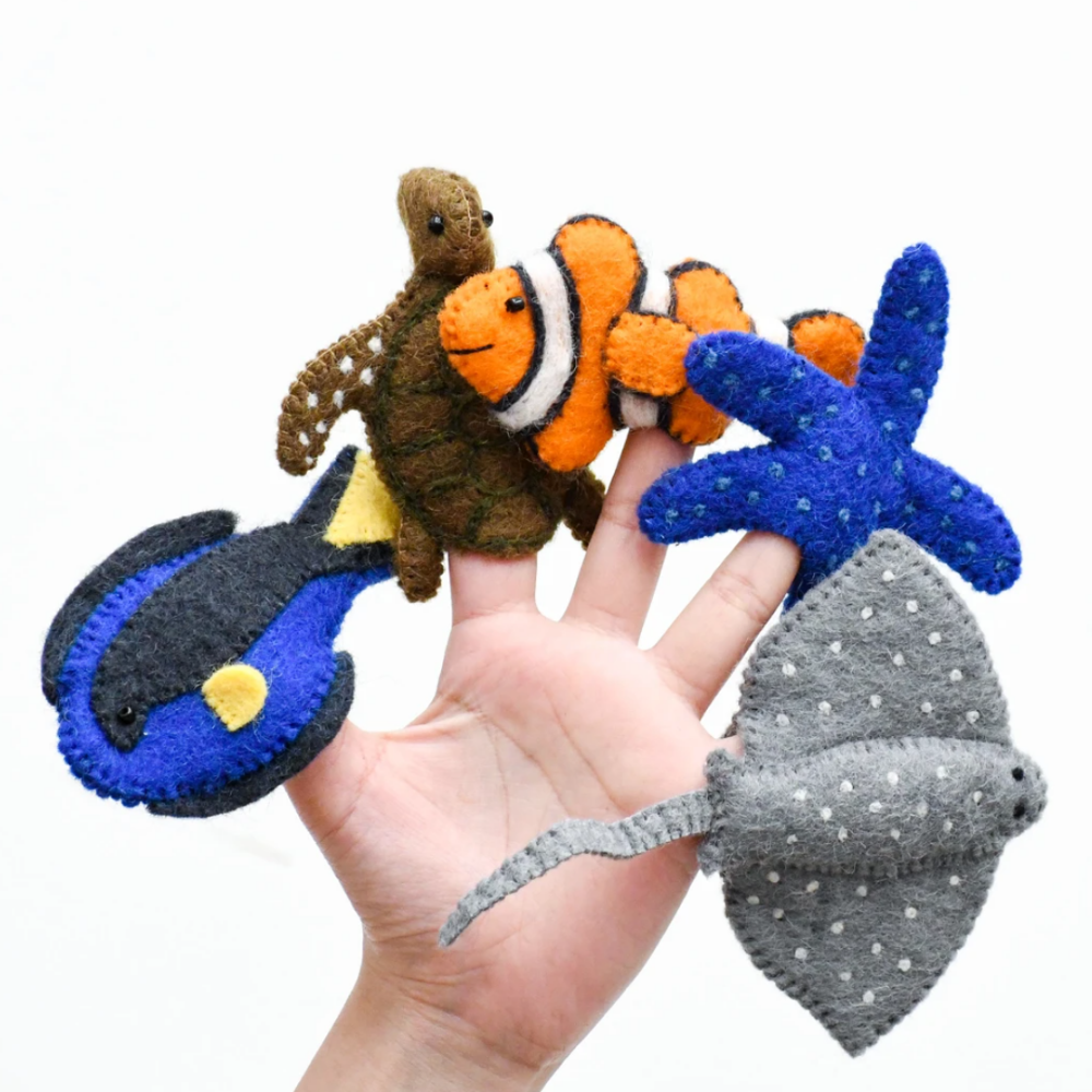 Australian Coral Reef Puppet Set