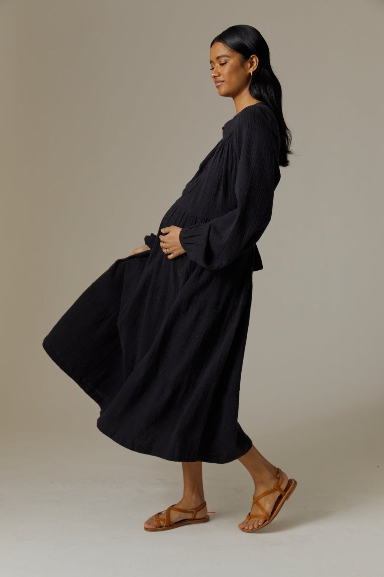 A Pea in the Pod Maternity Long-Sleeve Wrap Dress - Macy's  Long sleeve  wrap dress, Maternity wrap dress, Maternity dresses