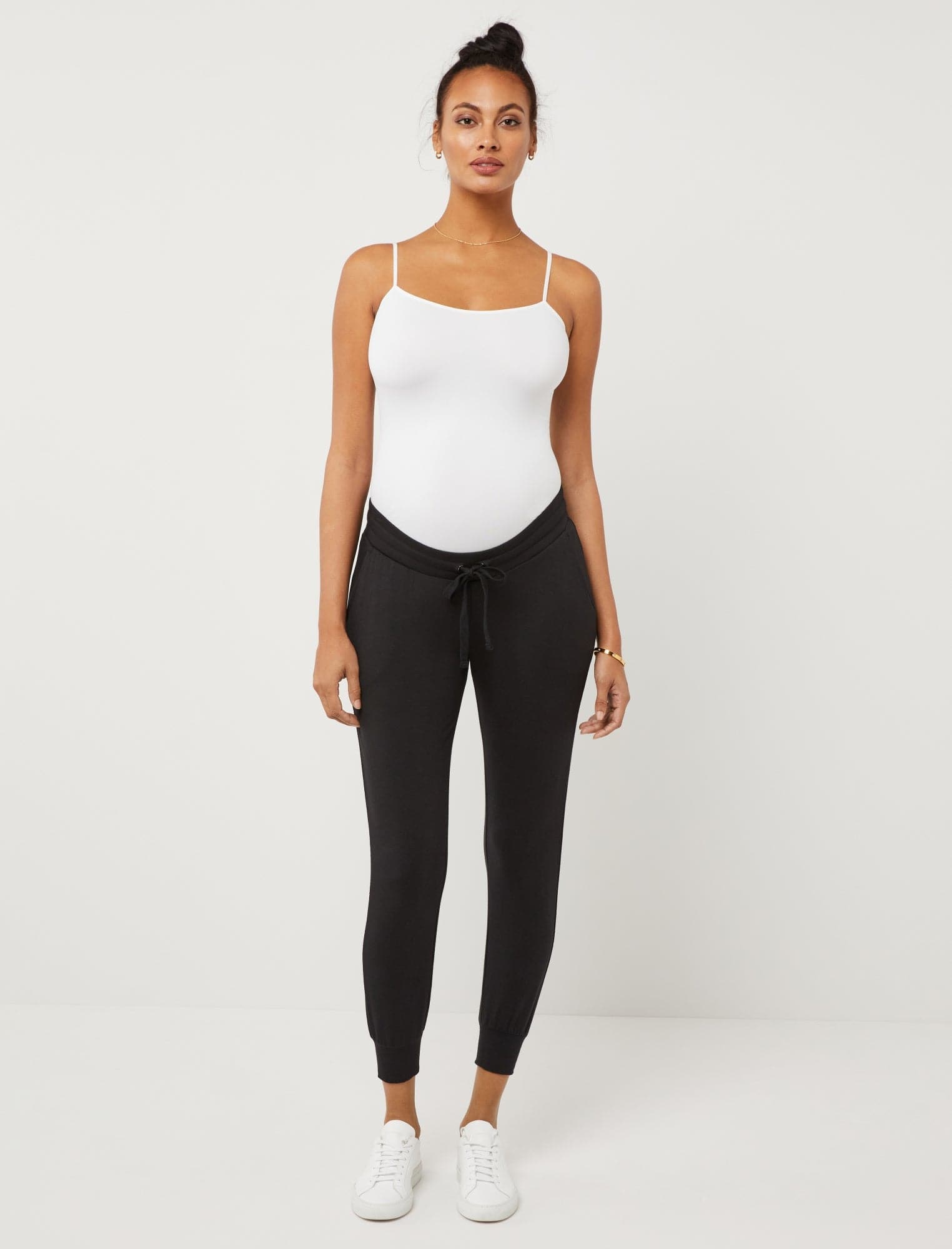 Luxe Essentials Secret Fit Belly Ultra Soft Maternity Leggings - A