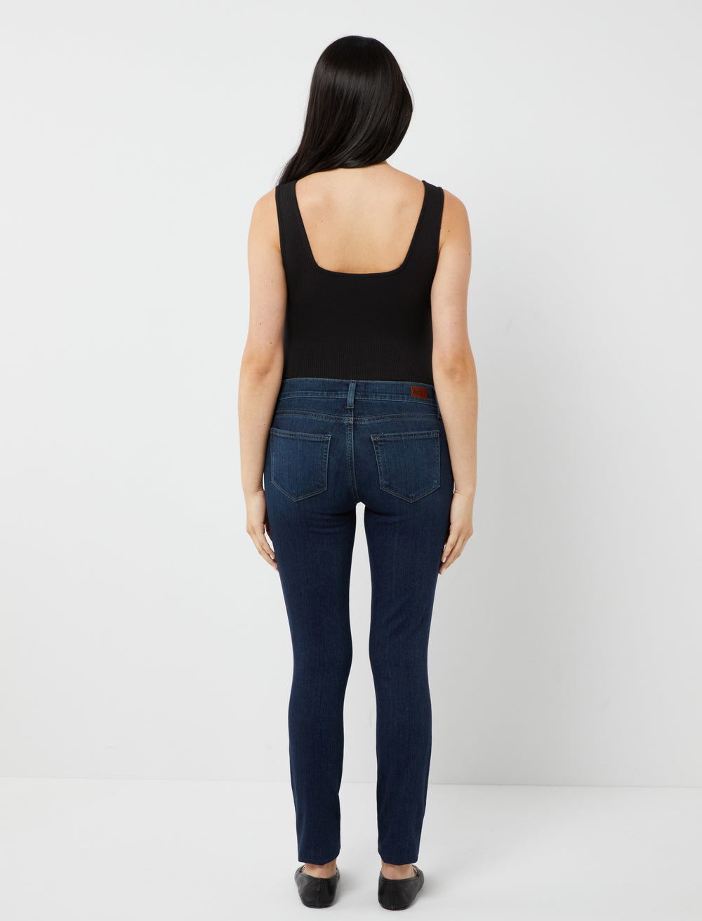 Paige Side Panel Verdugo Ultra Skinny Maternity Jeans - A Pea In the Pod