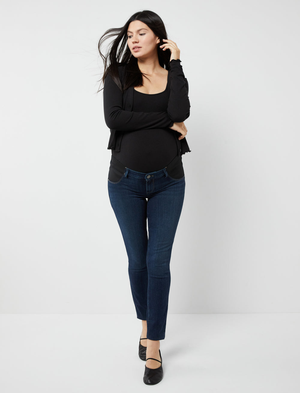 Paige Side Panel Verdugo Ultra Skinny Maternity Jeans - A Pea In the Pod