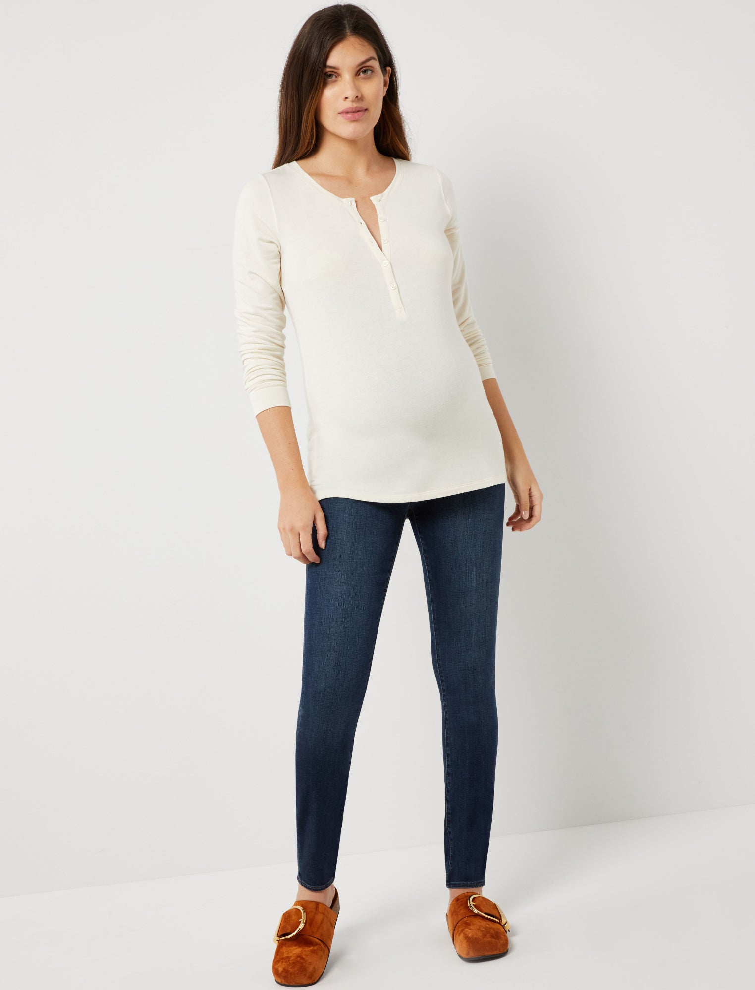 White Mama J Maternity Jeans by J BRAND for $30