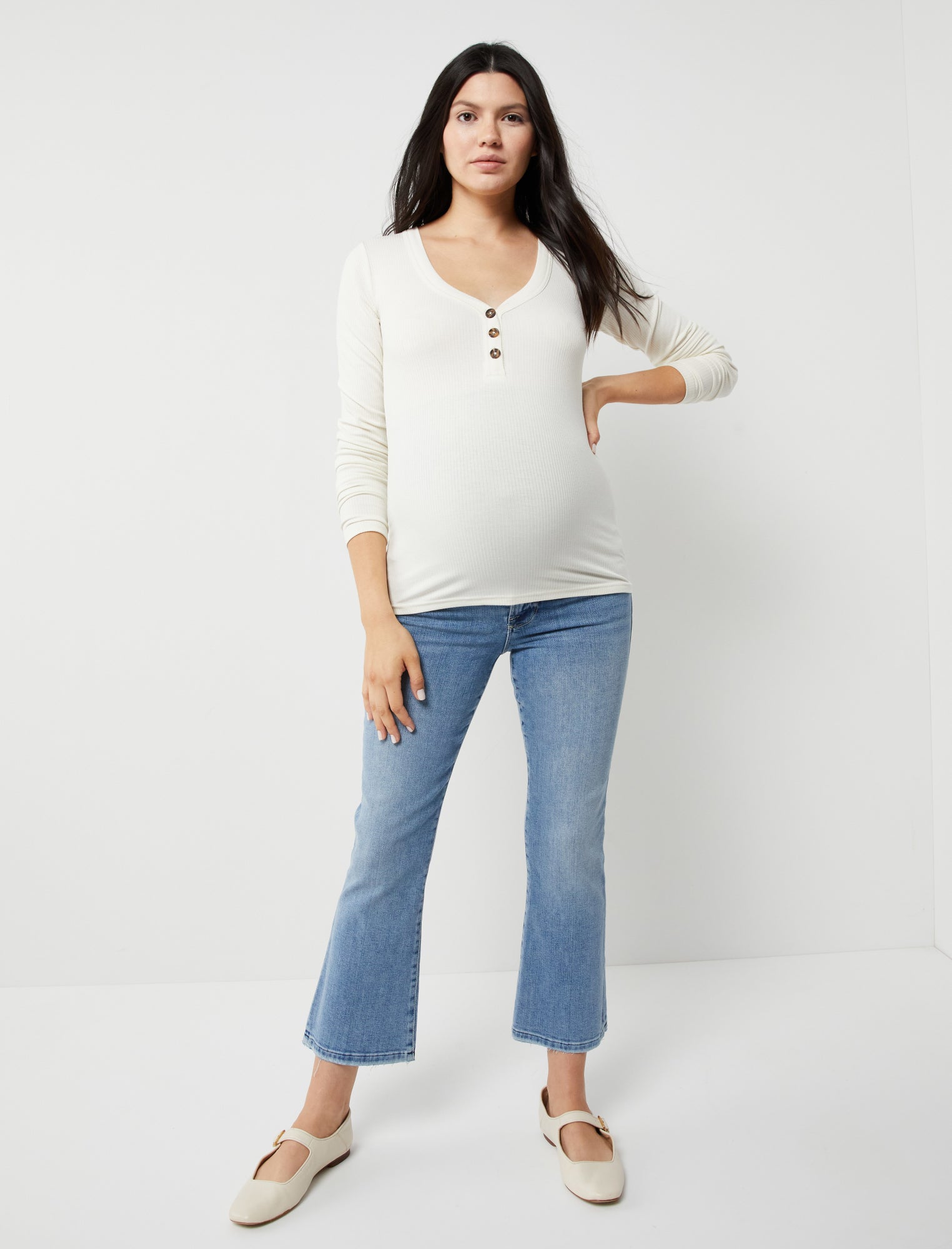 White Maternity Jeans, Atlanta fashion