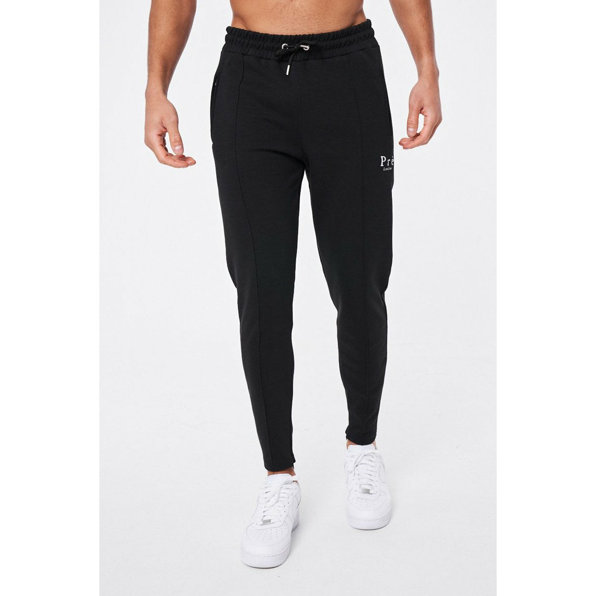 Pre London Pleated Joggers in Black