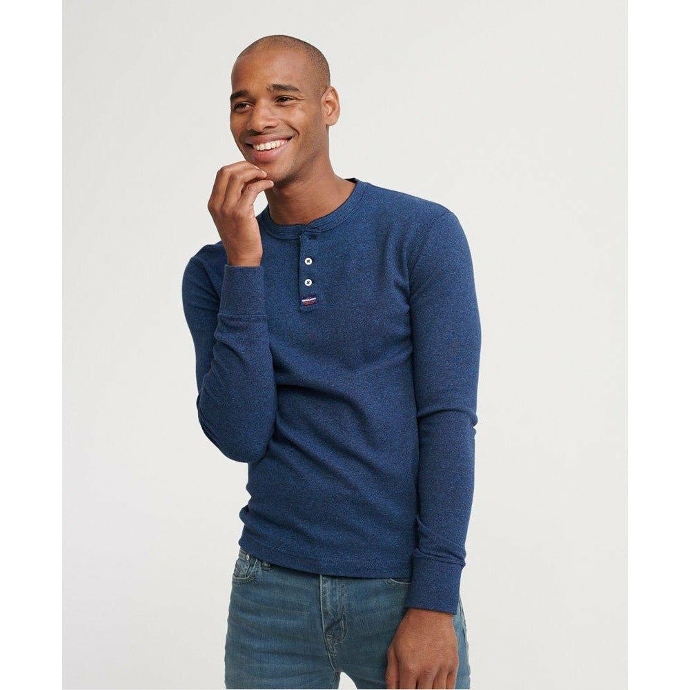 superdry henley top