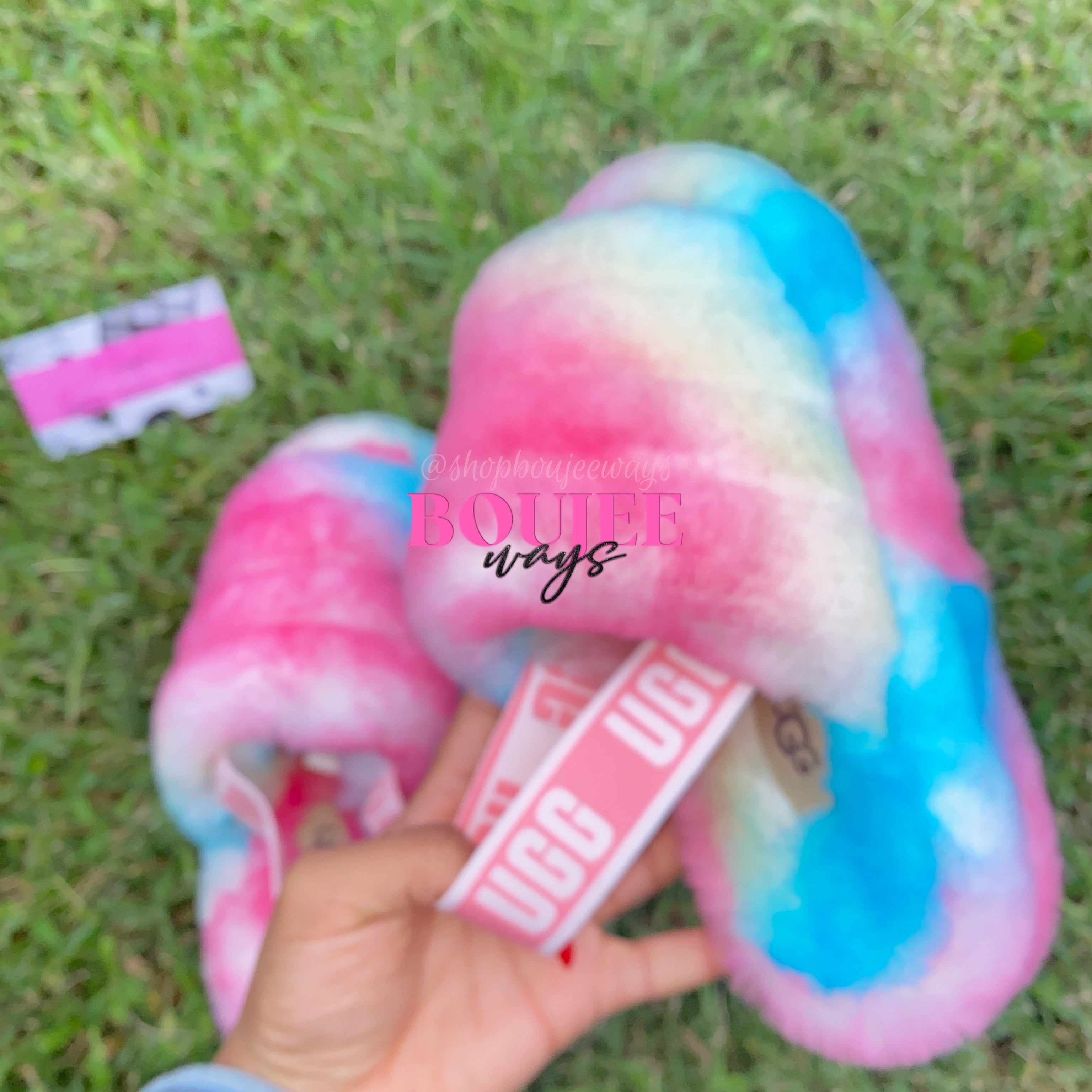 cotton candy unicorn uggs