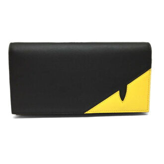 FENDI Calfskin Monster Eyes Wallet on a Chain – Debsluxurycloset