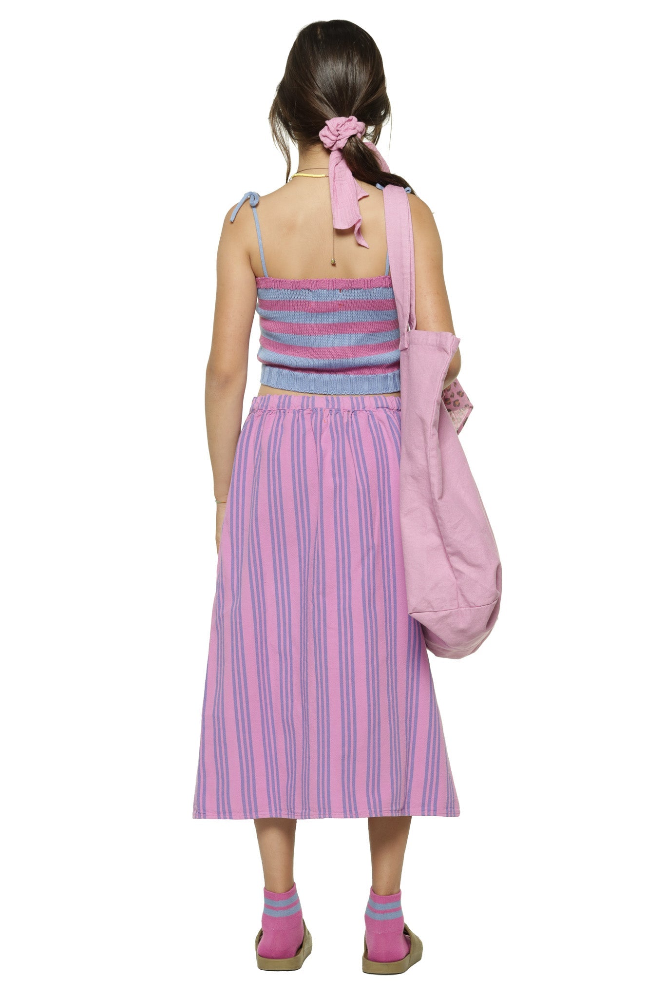 アーツ\u0026サイエンス 20SS BT long skirt Yarn stripe - agedor.ma