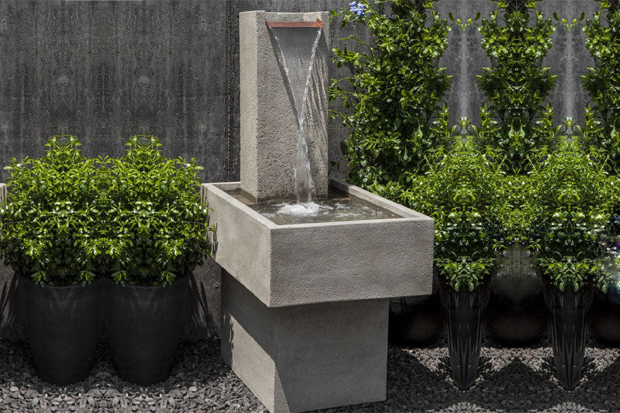 Make a Bold Statement with a Unique Waterfall Fountain