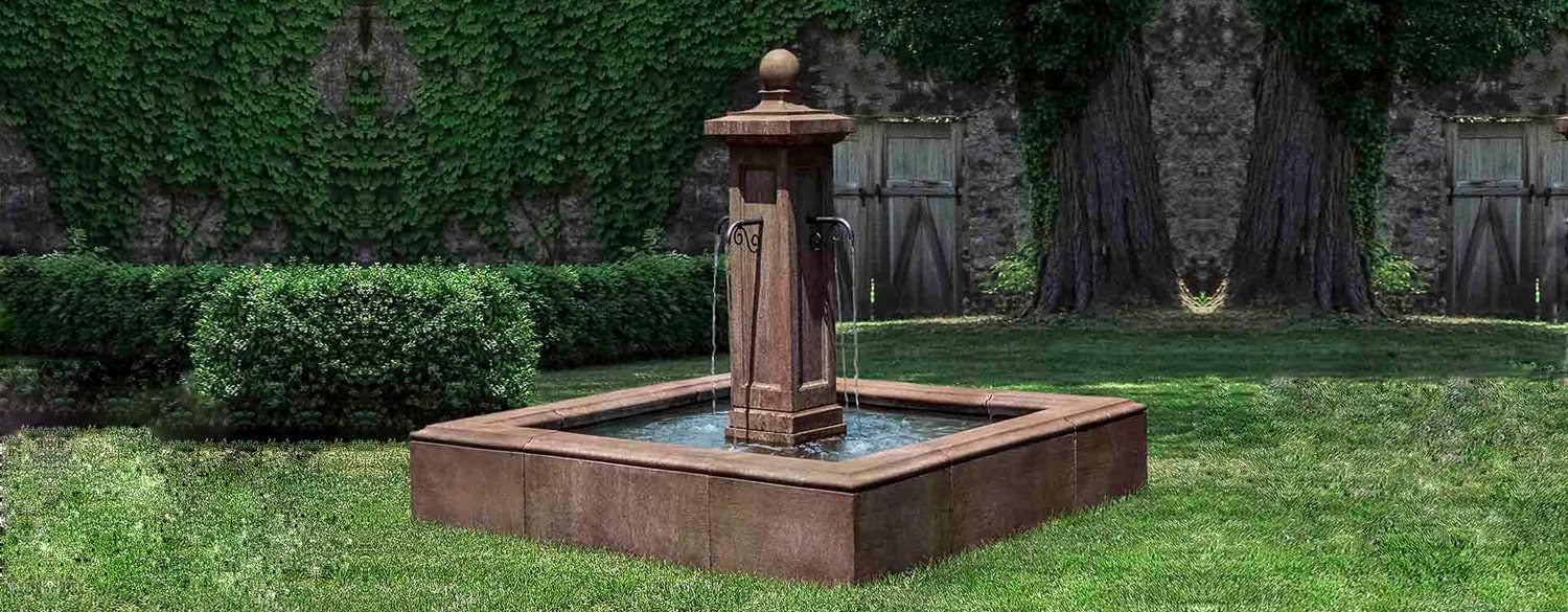 Tall Outdoor Fountains That Make a Grand Statement – The Blissful Place