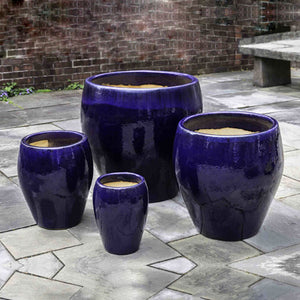 Campania Large Tapered Farmer's Pot Mixed Set of 16 - Marquis Gardens Tapered Farmer's Pot