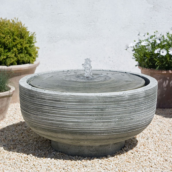 Zen Modern Water Feature - Lotus Gardenscapes