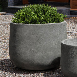 Campania International Urbino Planter, XLG, Aged Limestone