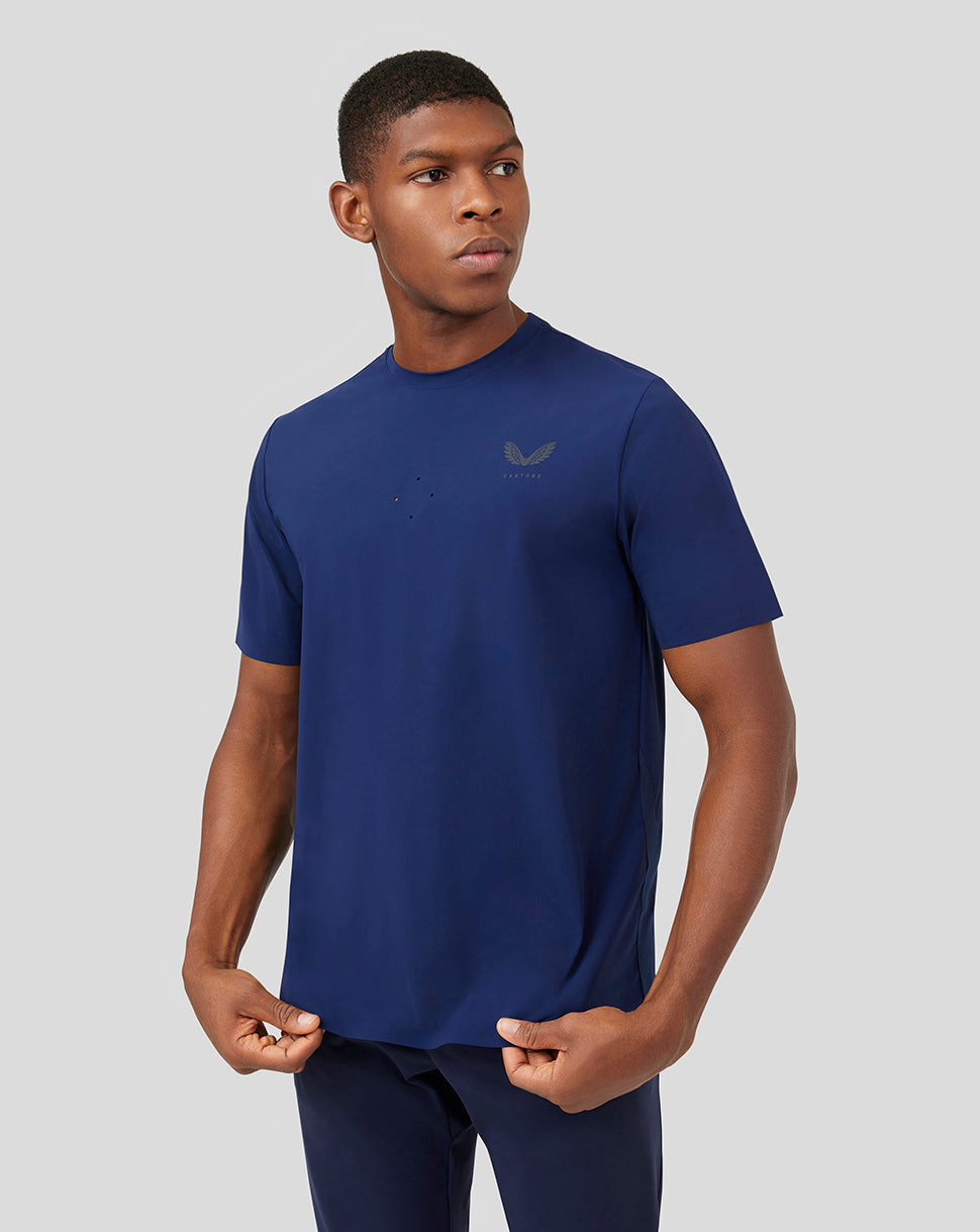 Navy Metatek Training Castore T-Shirt –