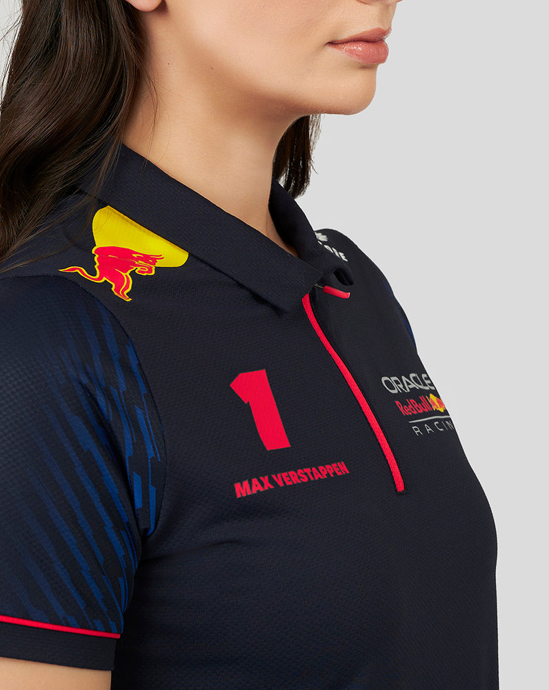 haat Donker worden commentator ORACLE RED BULL RACING WOMENS SS POLO SHIRT DRIVER MAX VERSTAPPEN - NI –  Castore