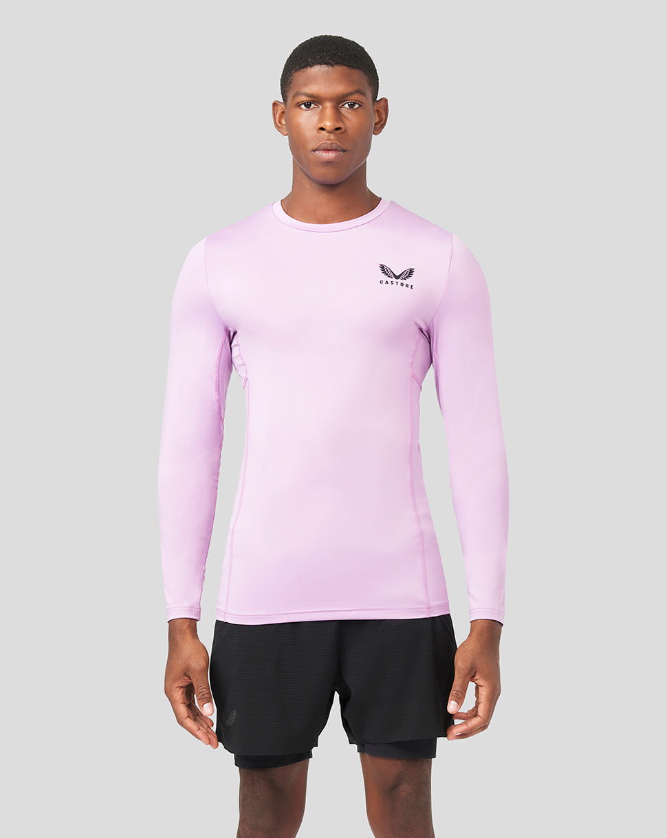 Lilac Long Sleeve Baselayer Top – Castore