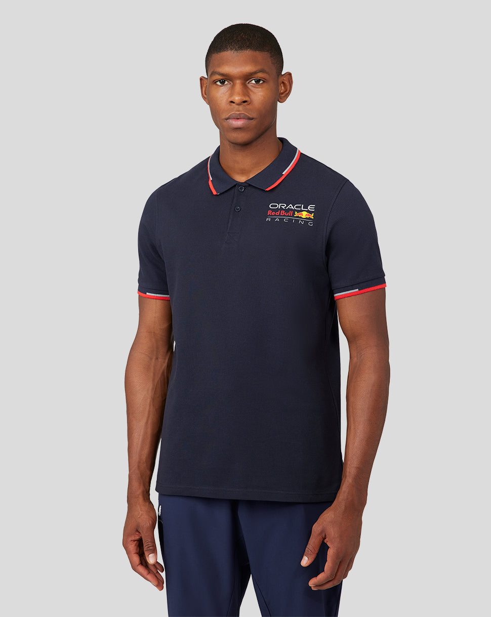 Oracle Red Bull Racing Unisex Core Polo Full Colour Logo - Night Sky ...