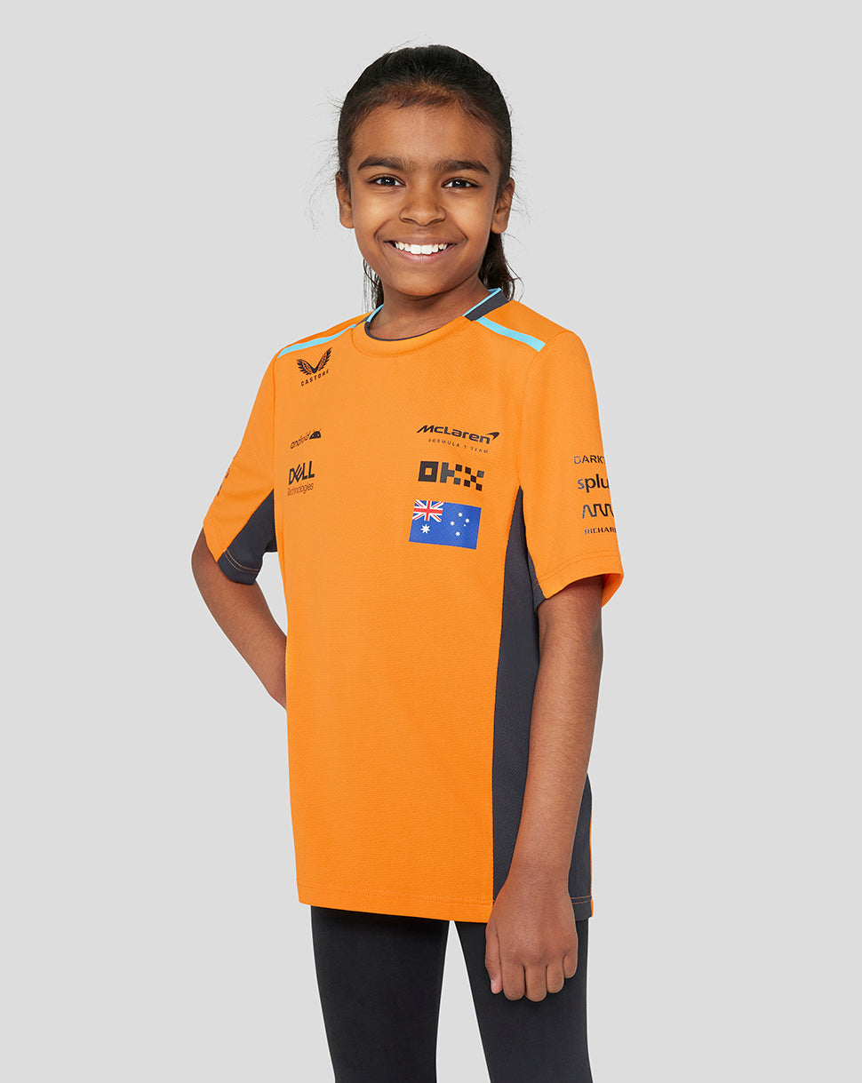 McLaren x Mitchell and Ness F1 USA Austin GP Lando Norris Football Jersey, Size: XL, Orange