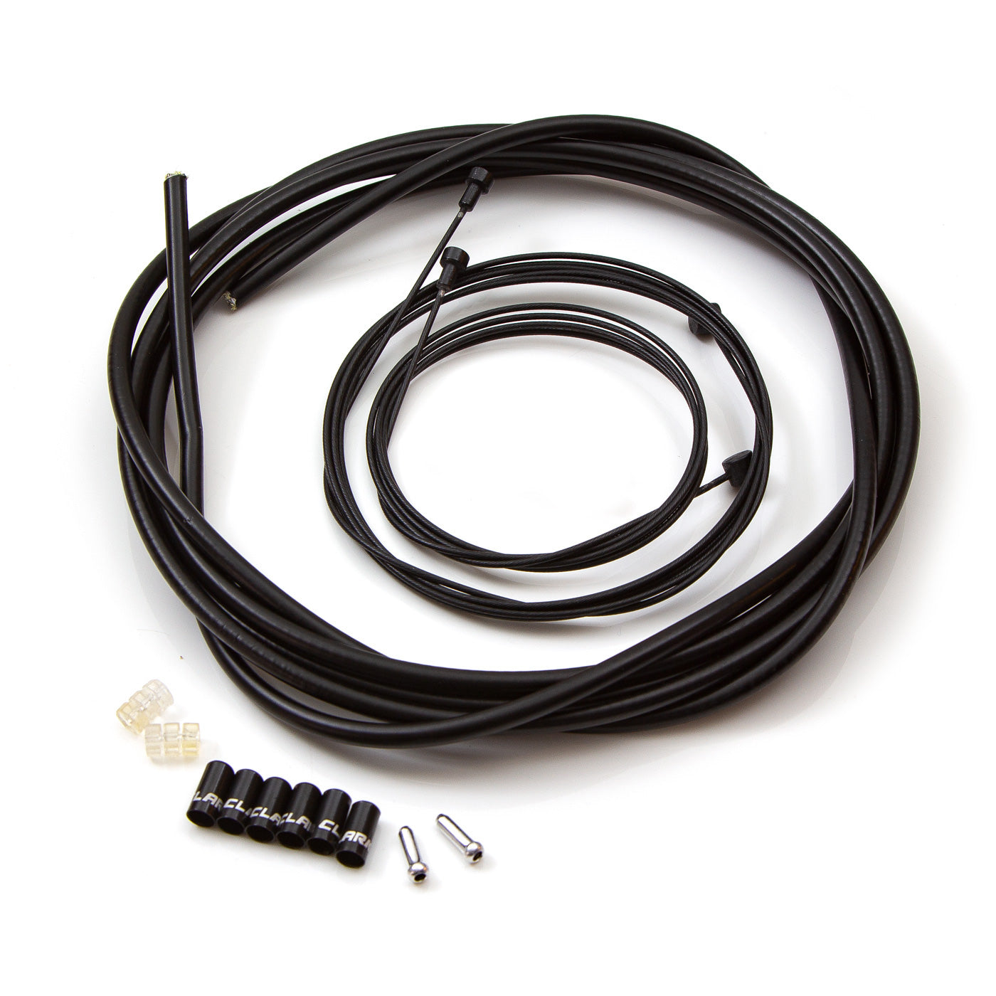 View Clarks Lightweight Alloy Housing Brake Cable Kit White information