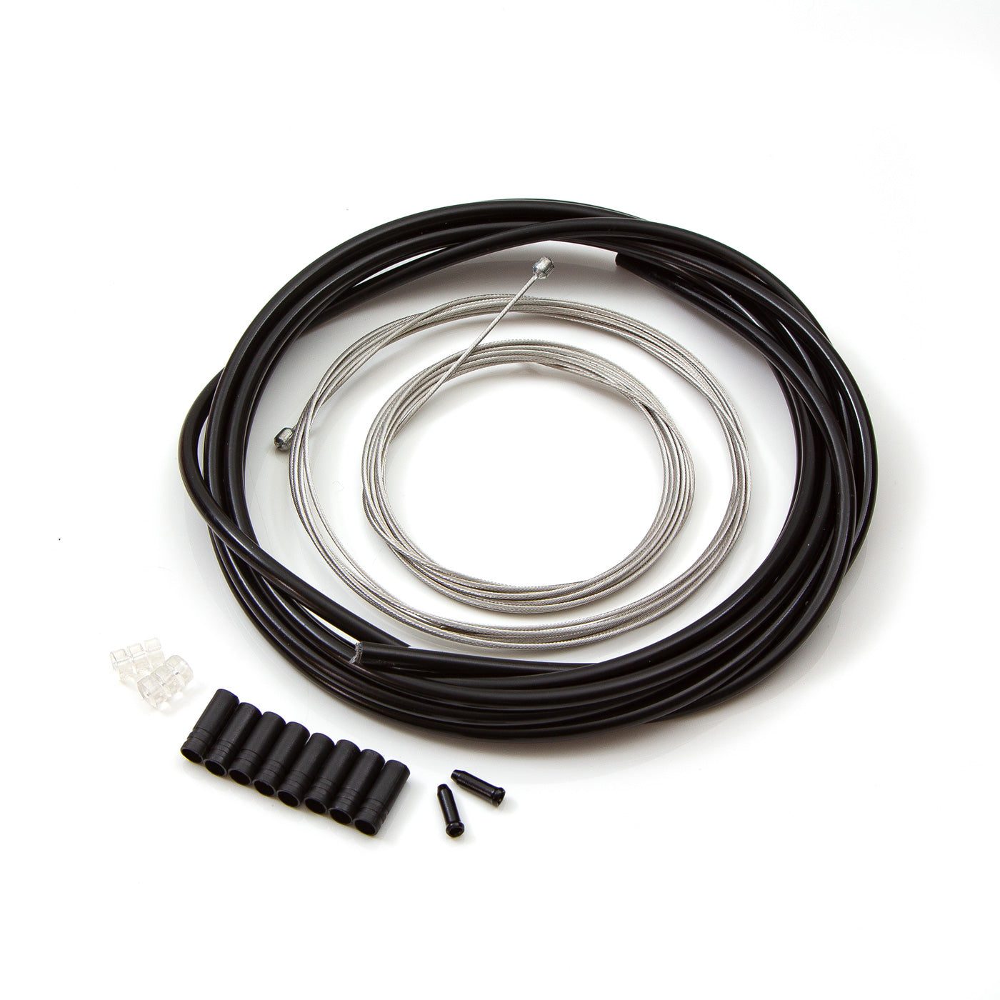 View Stainless Steel Universal Gear Cable Kit Black information